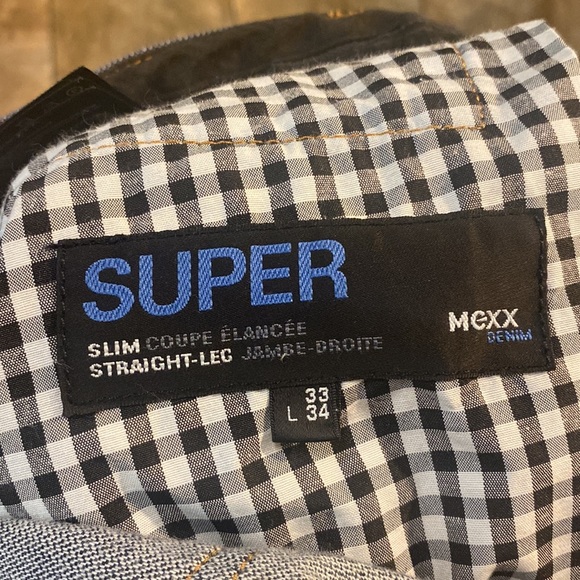 Mexx Mens jeans 33/34 slim straight leg - Picture 8 of 8